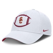 USC Trojans Nike White SC Interlock Football Graphic Club Primetime Structured Hat